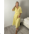 Šaty košilové klasik 3/4 dlhý rukáv dámske OLIVIE  (M/L/XL ONE SIZE) TALIANSKA MÓDA IM525058/DUR M/L/XL olivová
