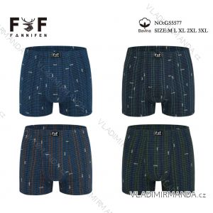 Boxerky bavlnené pánske nadrozmer (M - 3XL) FANNIFEN FNF26G55577