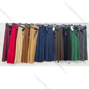 Sukňa dlhá s opaskom dámska (M/L/XLONE SIZE) TALIANSKA MÓDA IM4260241