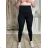 Legíny dlhé dámske (S/M-L/XL-XL/2XL) PMWLL26HL-4/DR S / M čierna