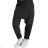 Tepláky baggy dlouhé dámské (S/M ONE SIZE) ITALSKÁ MÓDA IMD21549 S / M čierna