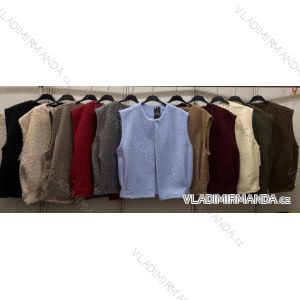 Vesta bez rukávov dámska (L/XL ONE SIZE) TALIANSKA MÓDA IMC260283