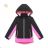 Bunda teplá softshell s kapucňou na zips dlhý rukáv dorast chlapčenská a dievčenské (134-164) KUGO HK5070