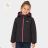 Bunda teplá softshell s kapucňou na zips dlhý rukáv dorast dievčenské (134-164) KUGO HK5869