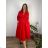 Šaty dlhé košilové  dlouhý rukáv dámske EUGENIE  (S/M/L ONE SIZE) TALIANSKA MÓDA IMSM26000034/DUR <div>
<p>2XL / 3XL</p>
</div> čierna
