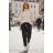 Nohavice voľnočasové dámske (S/M/L ONE SIZE) TALIANSKA MÓDA IMD26107