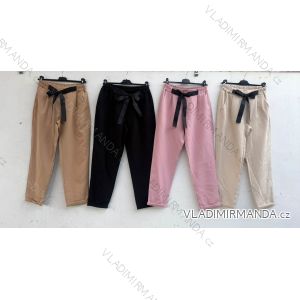 Nohavice elegantné dámske nadrozmer (42/44/46 ONE SIZE) TALIANSKA MÓDA IMD26108