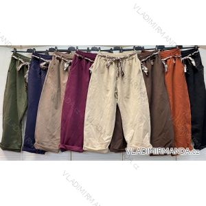 Nohavice voľnočasové dámske (S/M/L ONE SIZE) TALIANSKA MÓDA IMC26305