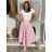 Nohavice letné háremky dlhé dámske (S/M/L ONE SIZE) TALIANSKA MÓDA IMD24199/DUR červená S/M