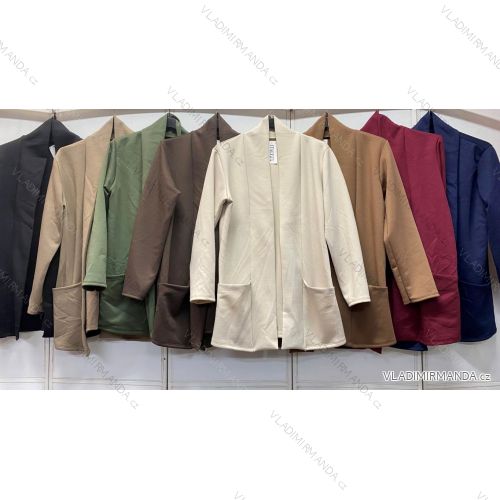 Cardigan dlhý rukáv dámske nadrozmer (44/46/48 ONE SIZE) TALIANSKA MÓDA IMC26313