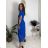 Šaty voľnočasové letné krátky rukáv dámske ISSI (S/M/L ONE SIZE) TALIANSKA MÓDA IMSM26301/DUR béžová S/M/L
