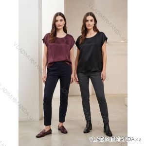 Tunika/blúzka krátký rukáv dámska SALMA(S/M/L ONE SIZE) TALIANSKA MODA IM326020/DUR