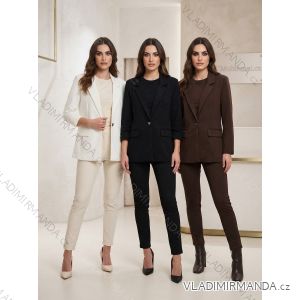 Sako elegantní dlouhý rukáv dámské (S/M/L ONE SIZE) ITALSKá MóDA IM326021