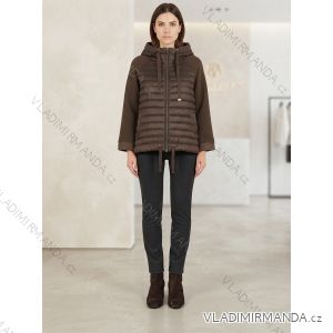 Bunda s kapucňou dámska (M-XL) TALIANSKA MÓDA IMPNF263010