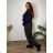 Kalhoty elegantní široké  dámské nadrozměr (46/48/50 ONE SIZE) TALIANSKA MÓDA IMPMNC2626100