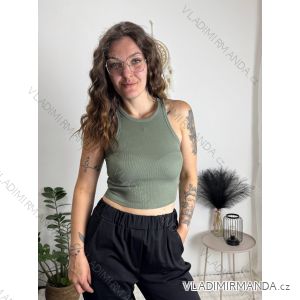 Top croptop na ramienka dámsky (XS/S/M ONE SIZE) TALIANSKA MÓDA IMPLP2620270040/DR
