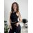 Top croptop na ramínka dámský (XS/S/M ONE SIZE) ITALSKÁ MÓDA IMPLP2620270040/DR tmavo hnedá XS/S/M