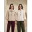 Kabát na knoflíky dlhý rukáv dámske (S/M/L ONE SIZE) TALIANSKA MÓDA IMPFD2686123/DUR S/M/L biela