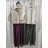 Kabát na knoflíky dlhý rukáv dámske (S/M/L ONE SIZE) TALIANSKA MÓDA IMPFD2686123/DUR S/M/L biela
