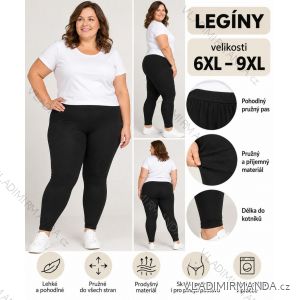 Legíny dlhé bambusové dámske (6XL-9XL) FYV MÓDA TMWL23FYV-2023-9-60