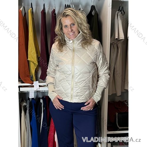 Bunda šusťáková oversize dlhý rukáv dámska (M/L/XL ONE SIZE) TALIANSKA MÓDA IMC26318