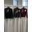 Sveter úpletový dlhý rukáv dámsky (S/M/L ONE SIZE) TALIANSKA MÓDA IMSM263231/DUR¨ S/M/L čierna