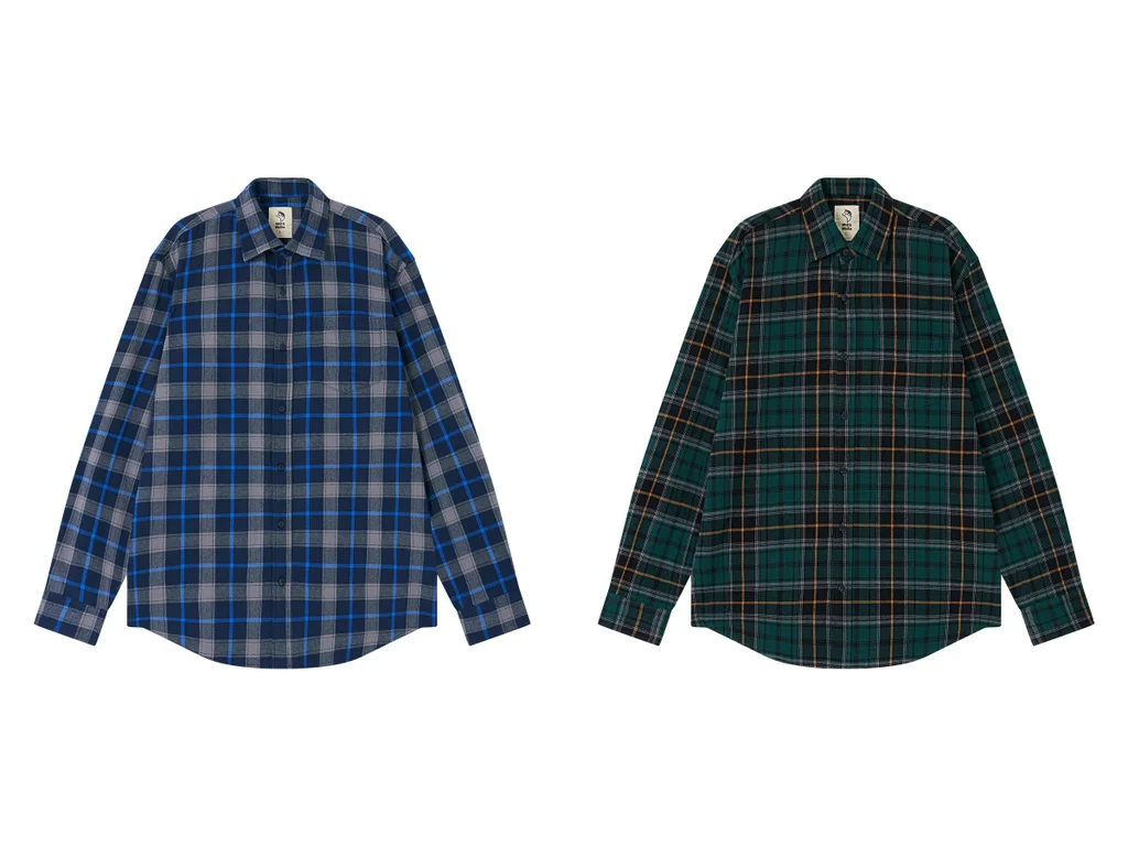 Košeľa flanelová dlhý rukáv pánska (M-2XL) WOLF K2551
