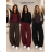 Svetr dlhý rukáv dámska (S/M/L ONE SIZE) TALIANSKA MÓDA imsm267296
