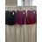 Sveter úpletový dlhý rukáv dámsky (S/M/L ONE SIZE) TALIANSKA MÓDA IMD26333/DUR S/M/L vínová