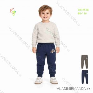 Tepláky dlhé teplé dojčenské až detské chlapčenské (86-116) KUGO DT3751B