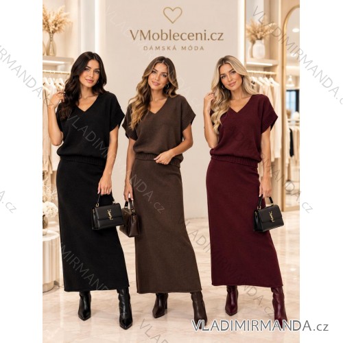 Sukňaúpletová dámska (S/M/L ONE SIZE) TALIANSKA MÓDA IMPDI269659/DUR S/M/L čierna