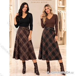 Sukňa s páskem dámská (S/M/L ONE SIZE) TALIANSKA MÓDA IMHMM26576