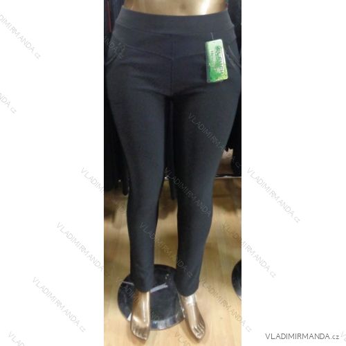 Nohavice elastické dámske nadrozmerné (3XL-6XL) ELEVEK 9491
