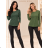 Tričko dlouhý rukáv dámské (XS/S/M ONE SIZE) ITALSKÁ IMHMM2624114
