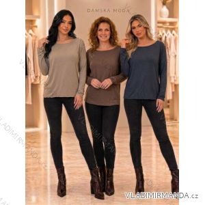 Tričko dlouhý rukáv dámské (XS/S/M ONE SIZE) ITALSKÁ IMHMM2624114/DUR