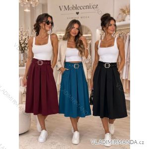 Sukňa s opaskom dámska (S/M/L ONE SIZE) TALIANSKA MÓDA IM3262960¨