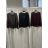 Blúzka elegantný dlhý rukáv dámska (S/M/L ONE SIZE) TALIANSKA MÓDA IMPOZ2625660/DUR S/M/L čierna