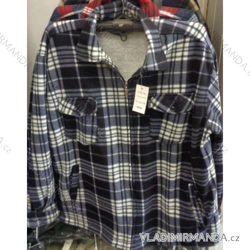 Košeľa zateplená baránkom pánska (m-3XL) NAN YUAN 6068/2