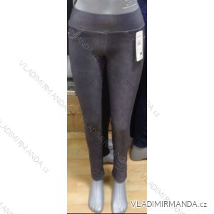 Nohavice elastické zateplené kožúškom dámske (s-2xl) ELEVEK PW9-3

