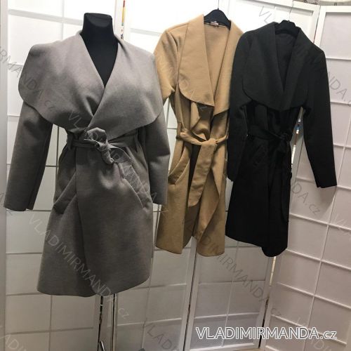 Kabátik flaušový dámska (uni l-xl) Francúzka MODA FM172263
