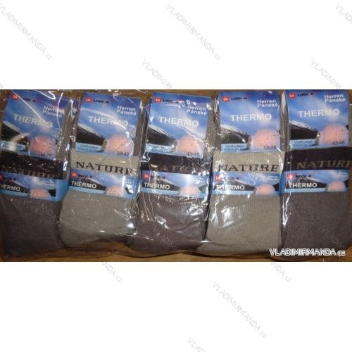 Ponožky teplé thermo pánske (39-46) LOOKEN ZTY-6110NT