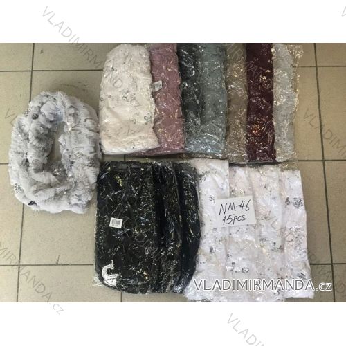 Šál zimné teplá kruhová (one size) DELFIN NM-46