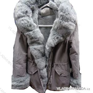 Kabát zimné parka s kožušinkou dámska (sl) KZELL FRANCÚZSKO IM917K725-F23

