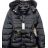 Kabát zimné dámsky zateplený kožušinkou (s-2xl) VICTOR IM617N668-75
