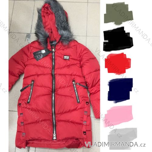 Bunda kabát zimné dámsky (s-xl) Poľsko MODA PM217052