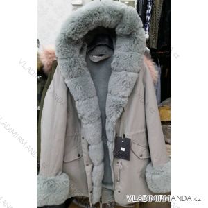 Kabát zimné parka s kožušinkou dámska (sl) KZELL PM217061
