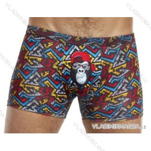 Boxerky pánske tattoo (s-2xl) Cornet s obrázkom GORILLA MULTICOLOR 280/131
