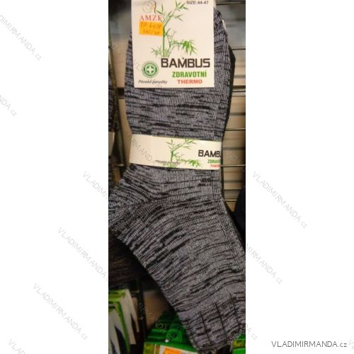 Ponožky zdravotné thermo pánske bambusové (40-47) AMZF PA-6439
