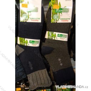 Ponožky zdravotné thermo pánske bambusové (40-47) AMZF PA-6421
