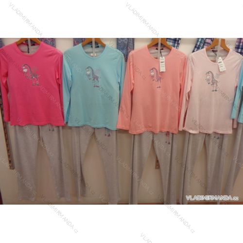 Pyžamo dlhé dámske bavlnené (m-2xl) Benter 65617
